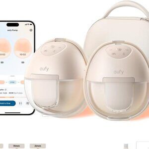 Eufy Security Breast Pump S1 Pro With HeatFlow And Wireless Charging Case